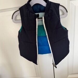 Jacadi Paris 18M reversible Colorful Puffer Vest